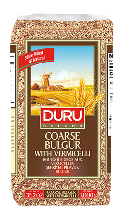 Duru Coarse Bulgur With Vermicelli برغل خشن مع شعيرية