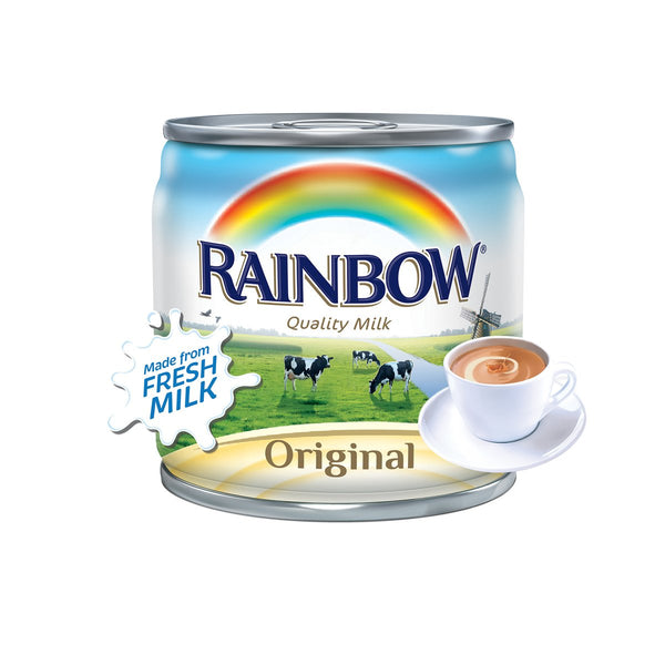 Rainbow Evaporated Milk - Original حليب أبو قوس - الأصلي