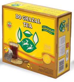 Do Ghazal Ceylon Cardamom Tea 100 Bag - شاي الغزالاين - بالهيل